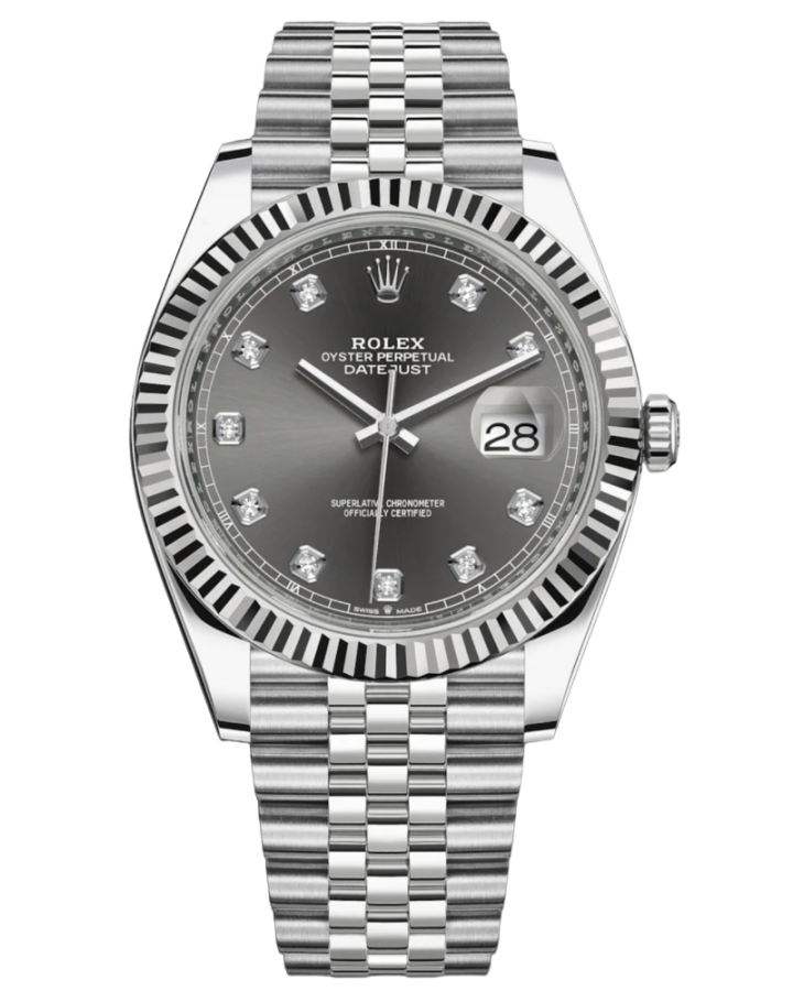 Часы Rolex Datejust 41mm Steel and White Gold 126334-0006