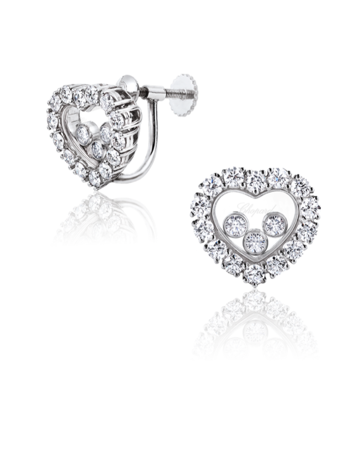 Серьги Chopard Happy Diamonds 83/6216/0-20