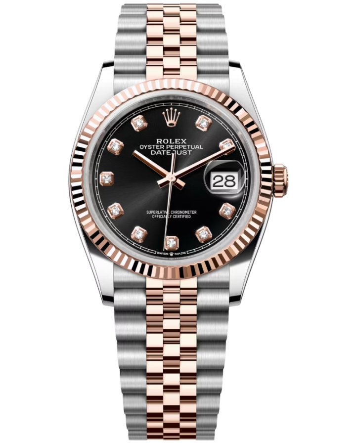 Часы Rolex Datejust 36mm Steel and Everose Gold 126231-0019