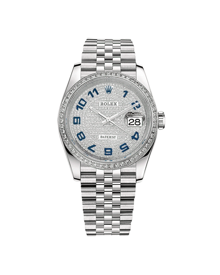 Часы Rolex DATEJUST DIAMONDS 36 MM OYSTERSTEEL