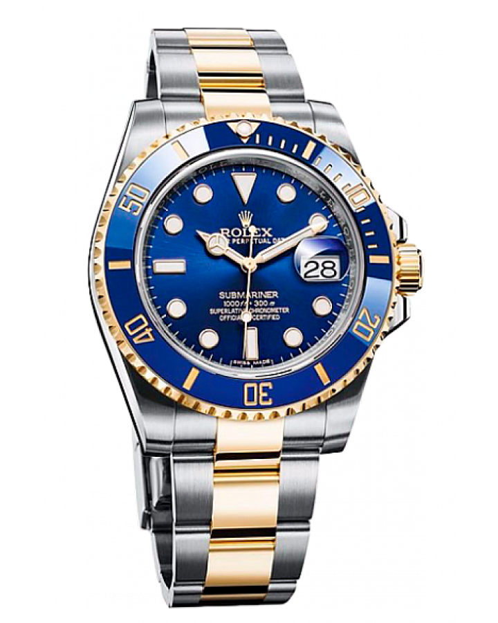 Часы Rolex SUBMARINER DATE 40MM STEEL AND YELLOW GOLD CERAMIC