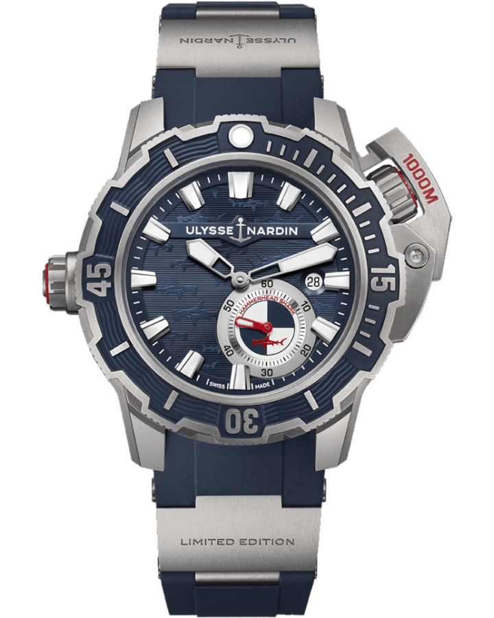 Часы Ulysse Nardin Deep Dive 46mm Automatic Blue Dial Men s Limited Edition