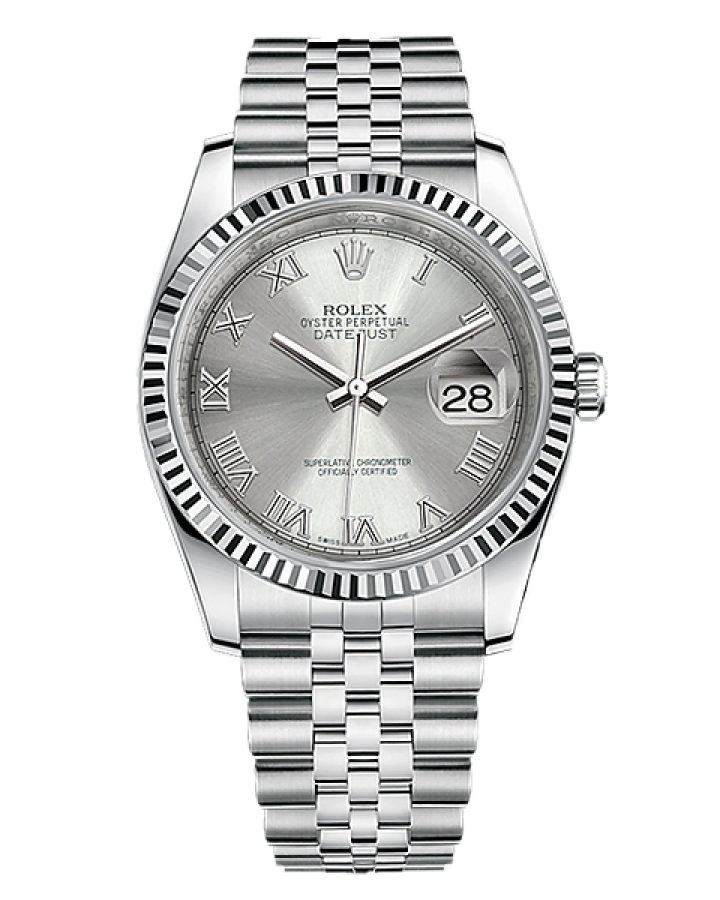 Часы Rolex DATEJUST 36MM STEEL AND WHITE GOLD