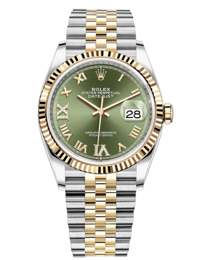 Часы Rolex Datejust 36mm Steel and Yellow Gold 126233-0026