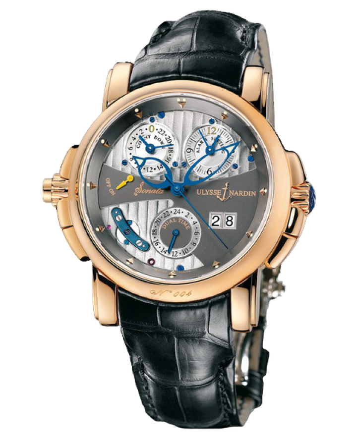 Часы Ulysse Nardin Classic Sonata Cathedral Dual Time 676-88/212