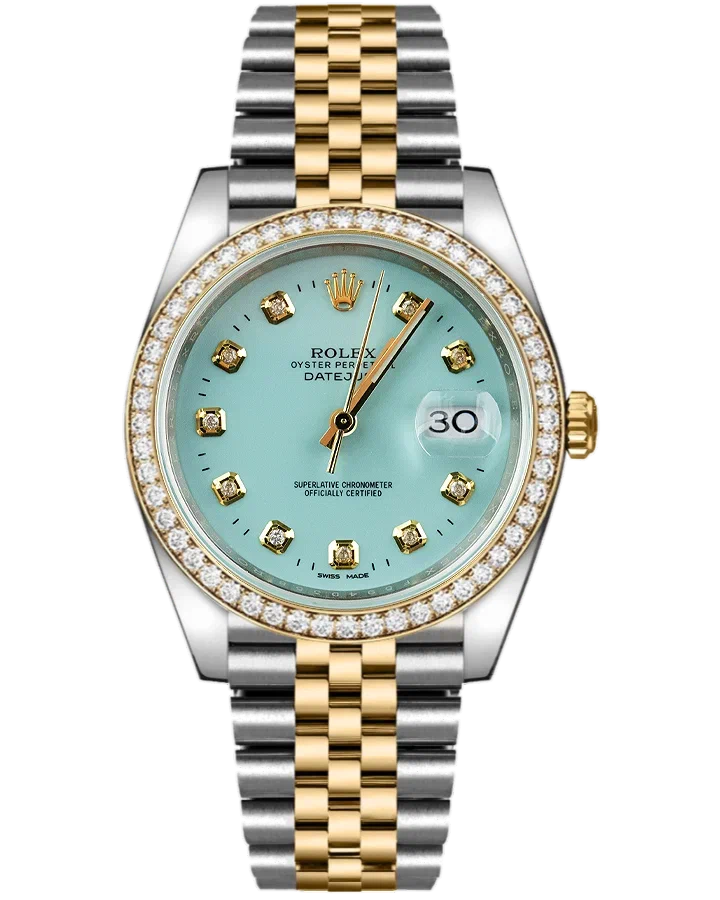 Часы Rolex Datejust 36mm yellow gold and steel 126233 Тюнинг