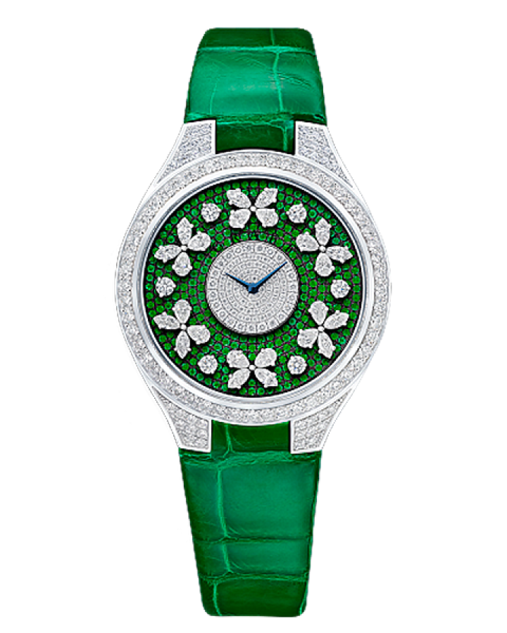 Часы Graff DISCO BUTTERFLY DIAMOND ON EMERALD