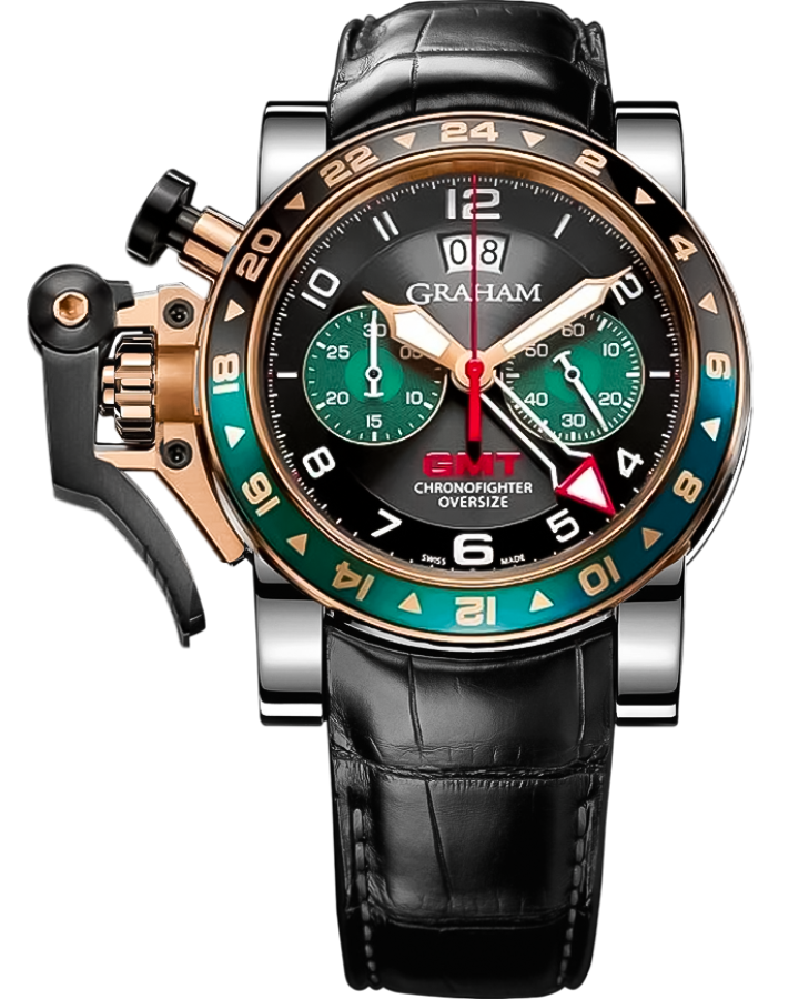 Часы Graham CHRONOFIGHTER OVERSIZE GMT 2OVGG.B26A