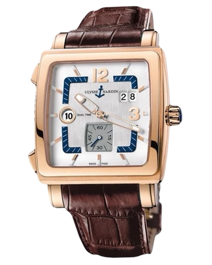 Часы Ulysse Nardin DUAL TIME QUADRATO 246-92/600