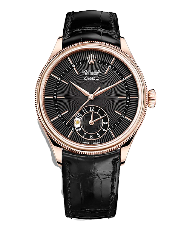 Rolex Cellini Dual Time Everose Gold 10297