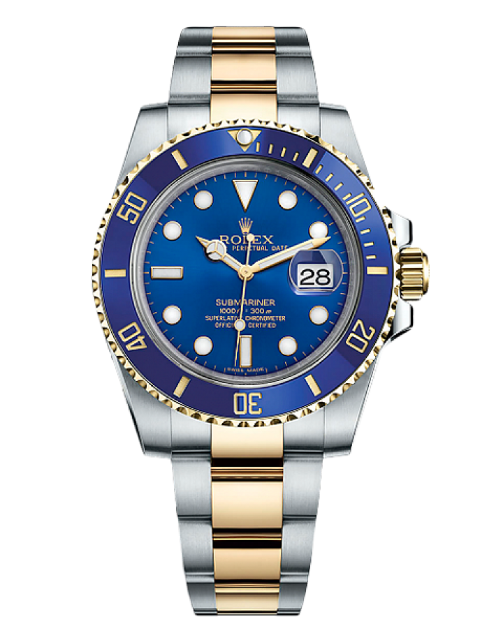 Часы Rolex SUBMARINER DATE 40MM STEEL AND YELLOW GOLD CERAMIC