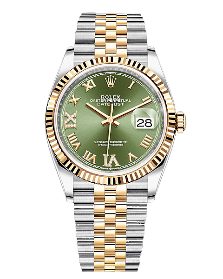 Часы Rolex DATEJUST 36 MM OYSTERSTEEL AND YELLOW GOLD