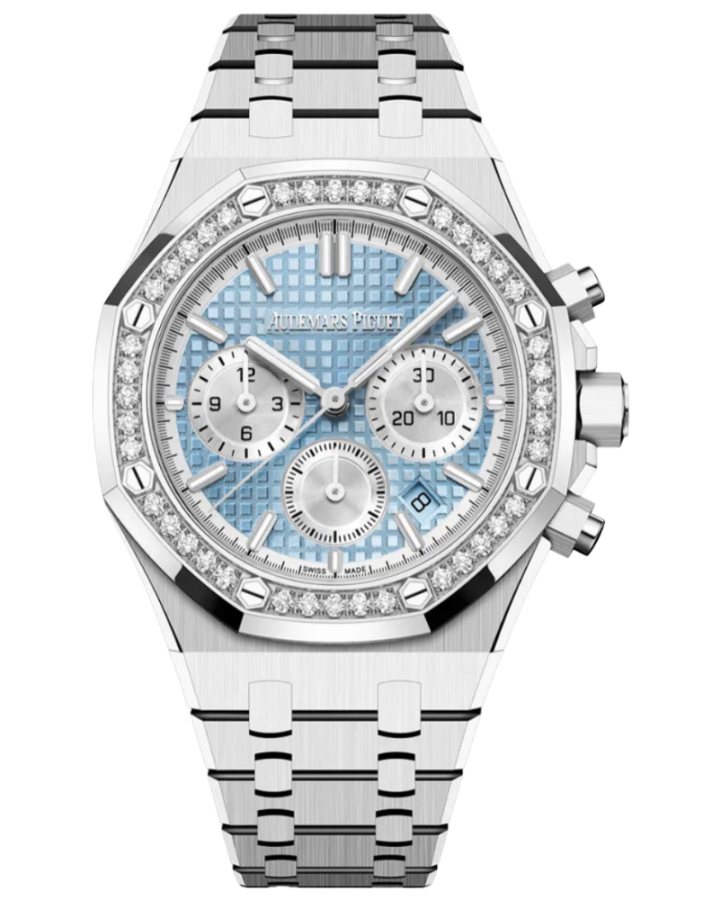 Часы AUDEMARS PIGUET Royal Oak Chronograph Light Blue 26715ST.ZZ.1356ST.01.