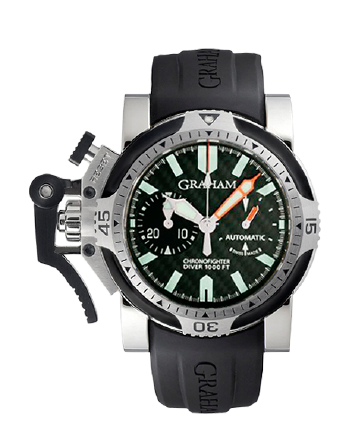 Часы Graham Chronofighter Oversize Diver 2OVDIVAS.B03A.K10B