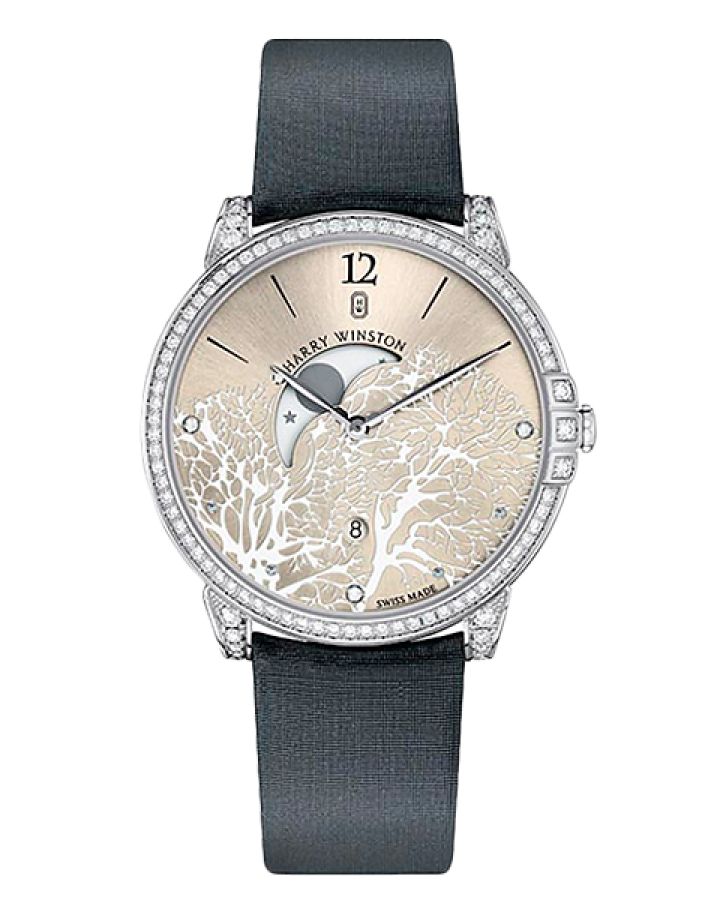 Часы Harry Winston Midnight Moon Phase MIDQMP39WW001