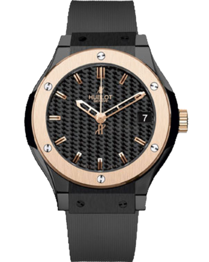 Часы Hublot Classic Fusion Ceramic King Gold 42 мм