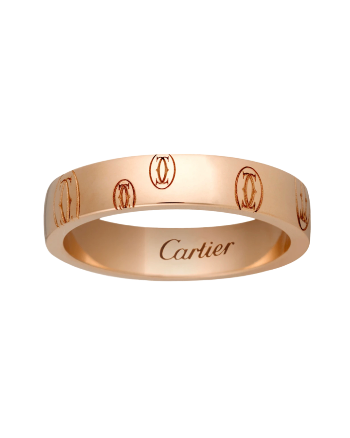 Кольцо Cartier LOGO DE WEDDING B4051100