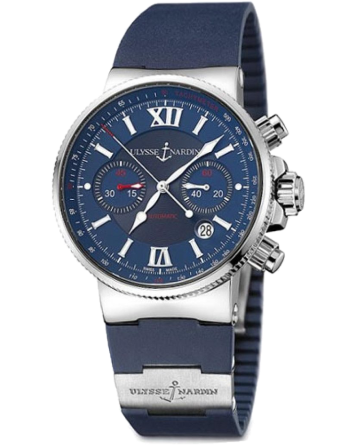 Часы Ulysse Nardin Maxi Marine Chronograph 353-66-3/323