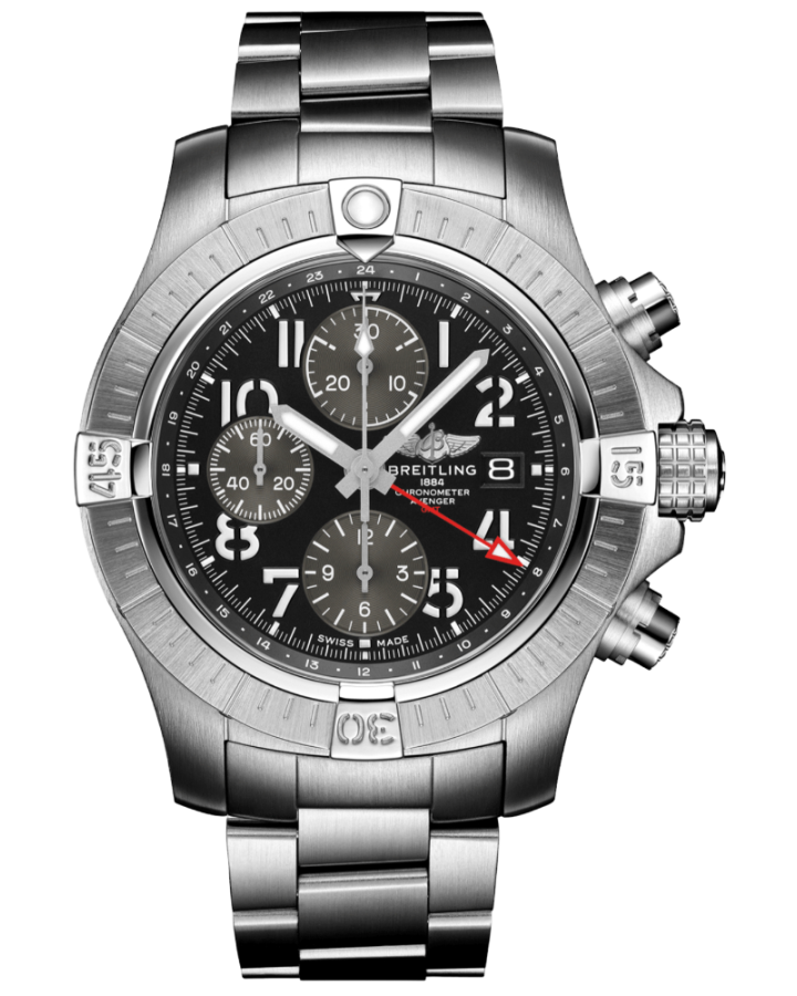 Часы Breitling A24315101B1A1 AVENGER CHRONOGRAPH GMT 45