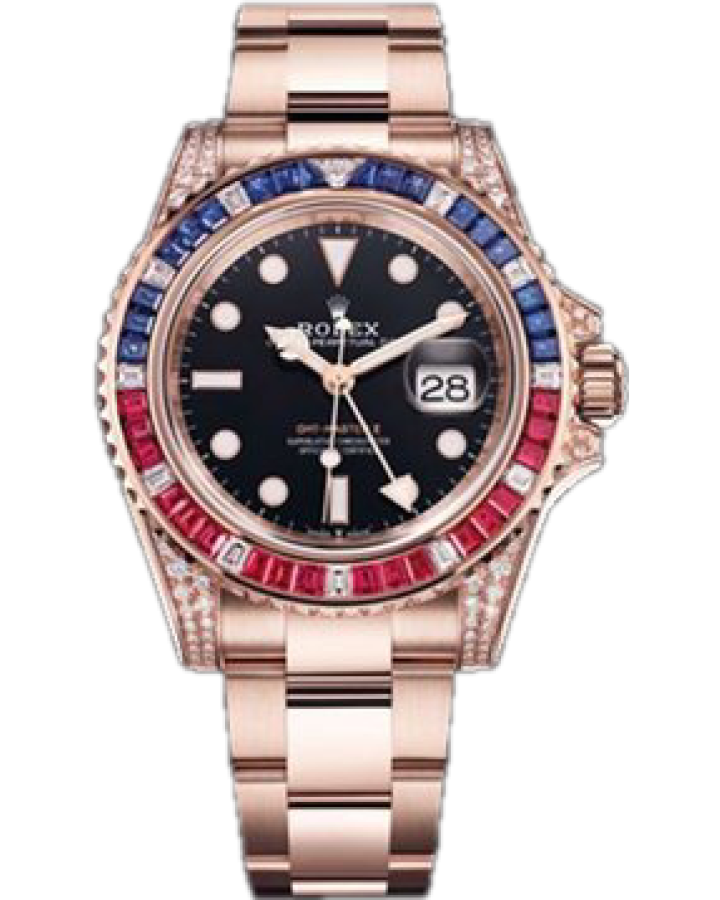 Часы Rolex GMT Master II 40mm Everose Gold 126755SARU