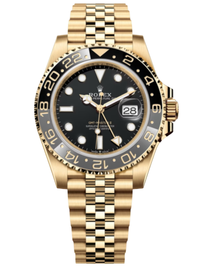 Часы Rolex GMT-Master II yellow gold 126718GRNR