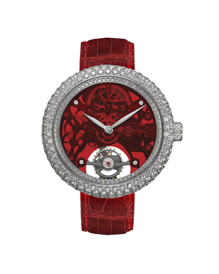 Часы JACOB &CO Northern Lights Steel Red Dial