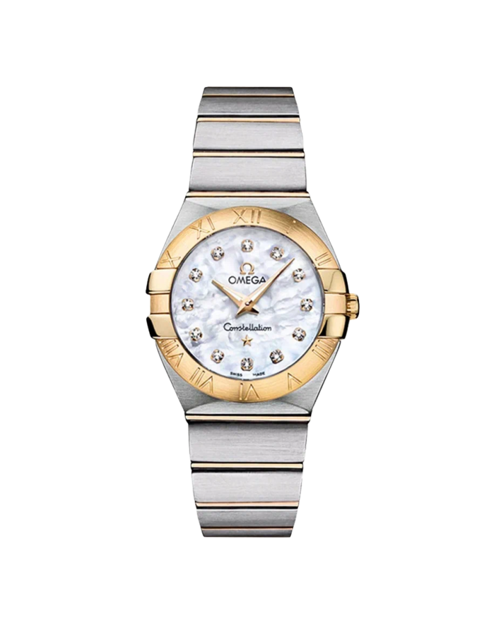 Часы Omega Constellation Brushed Quartz 27 mm 123.20.27.60.55.002