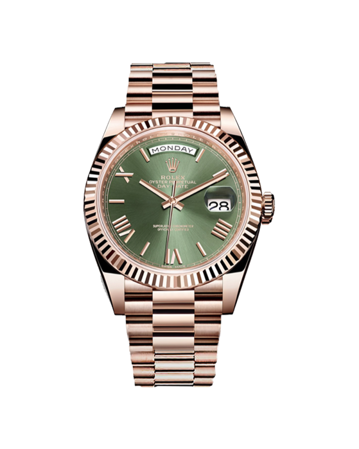 Часы Rolex DAY-DATE 40 MM EVEROSE GOLD 228235