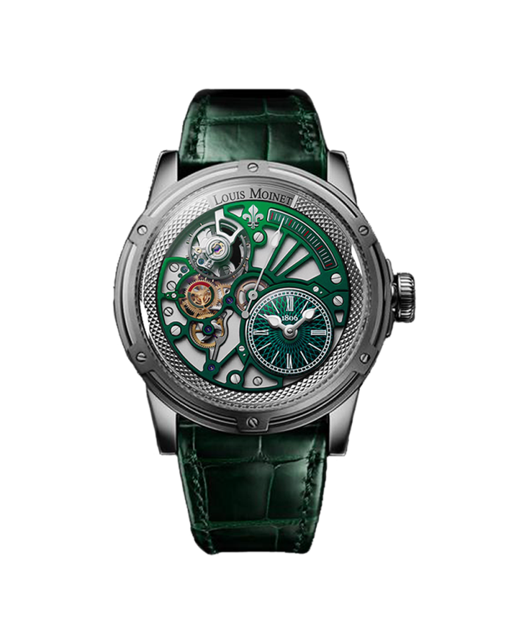 Часы Louis Moinet MECANOGRAPH 20-SECOND TEMPOGRAPH CHROME