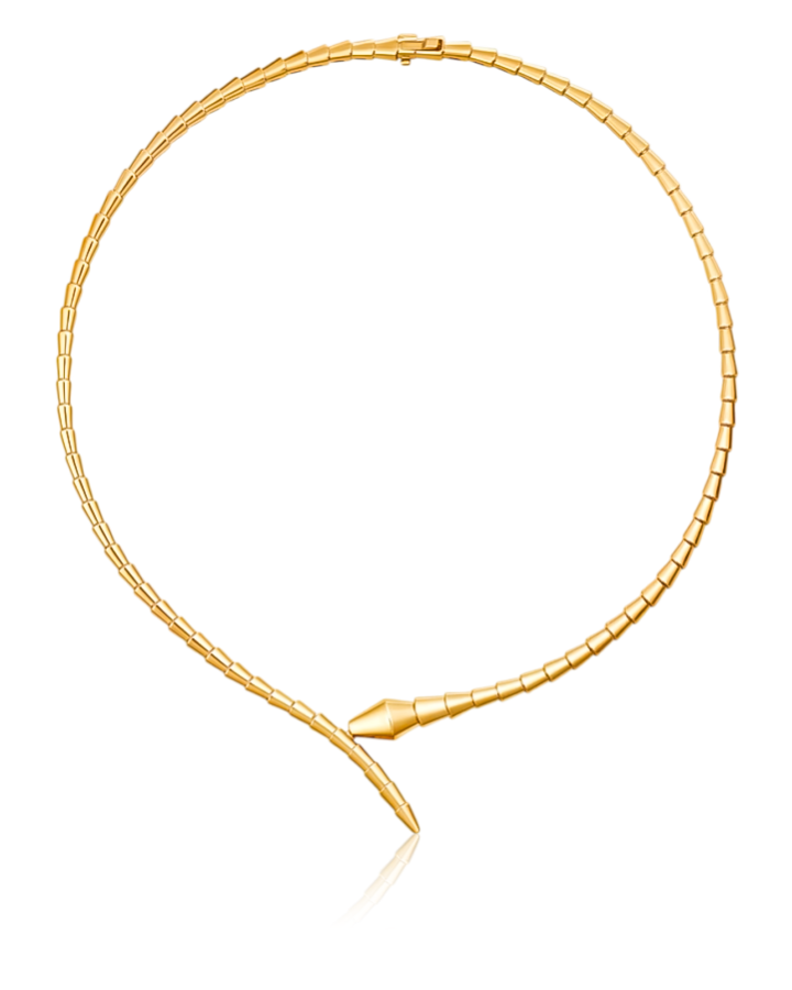 Колье BVLGARI SERPENTI VIPER NECKLACE ( SIZE 36) 361343