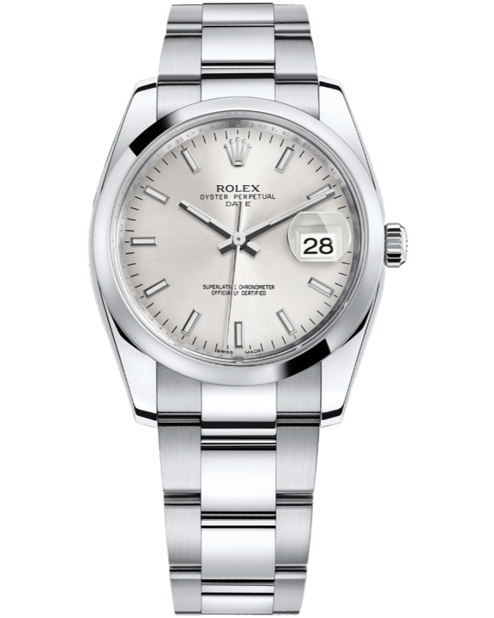 Часы Rolex Perpetual Date 34mm Steel 115200-0006