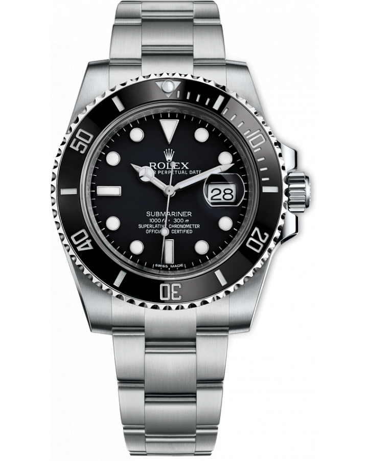 Часы Rolex SUBMARINER DATE 40MM STEEL CERAMIC 116610LN