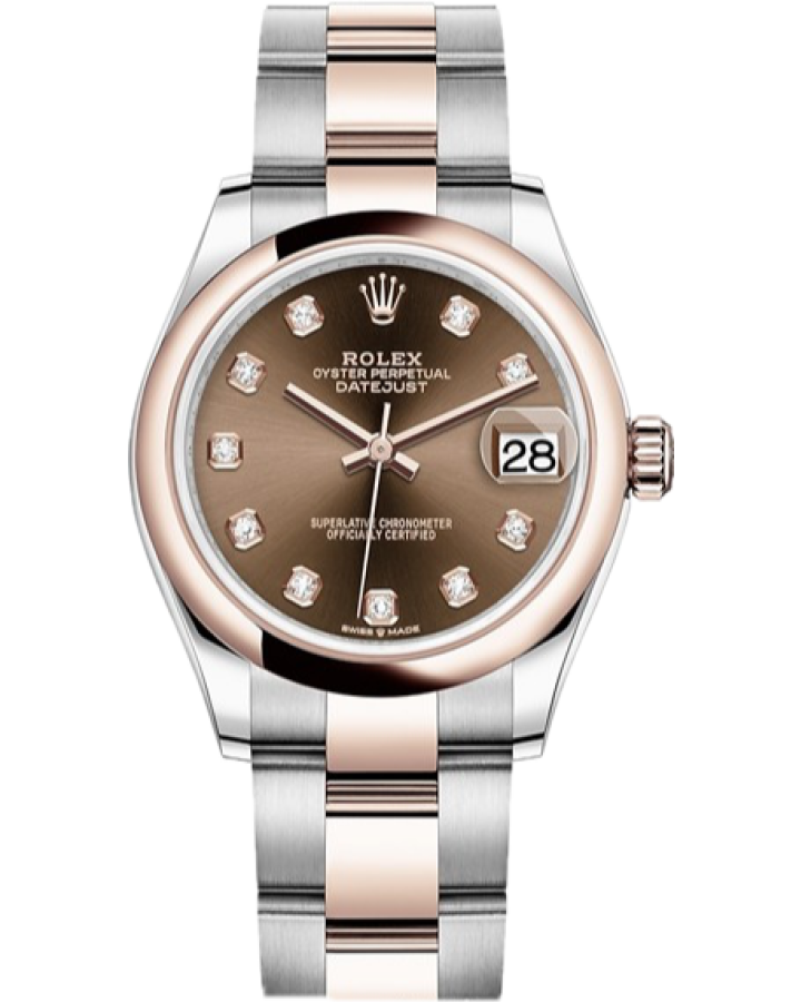 Часы Rolex Datejust 31mm Steel and Everose Gold 278241-0027