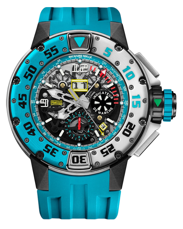 Часы Richard Mille RM 032 Automatic Winding Flyback Chronograph Les Voiles de Saint Barth Limited Edition