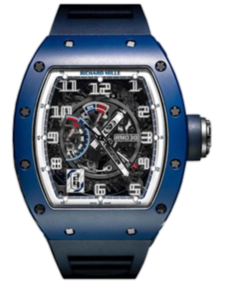 Часы Richard Mille RM 030 Blue Ceramic EMEA Limited Edition
