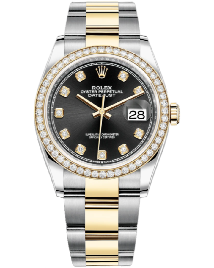 Часы Rolex Datejust 36mm Steel and Yellow Gold 126283rbr-0008