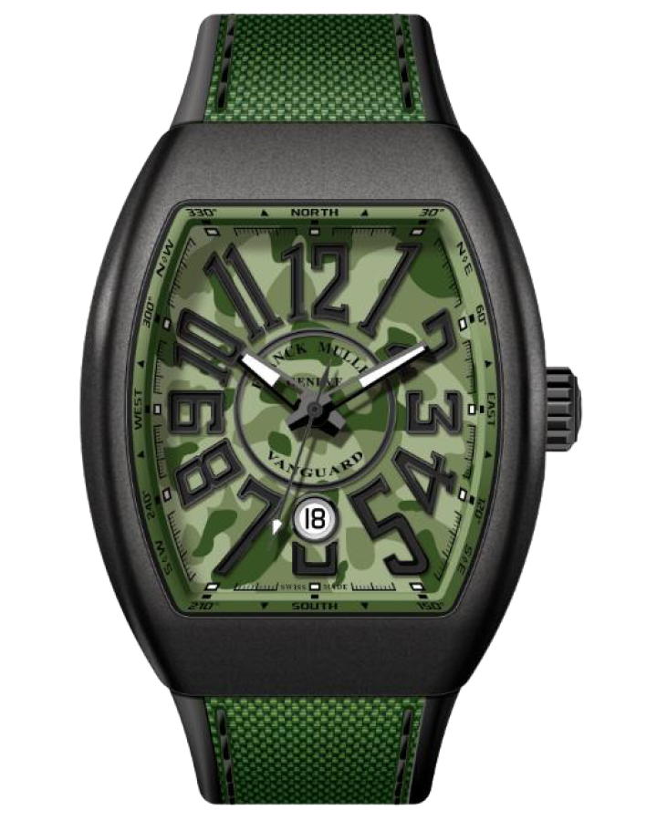 Часы Franck Muller Vanguard Camouflage V 45 SC DT CAMOU GRNR MC.TT