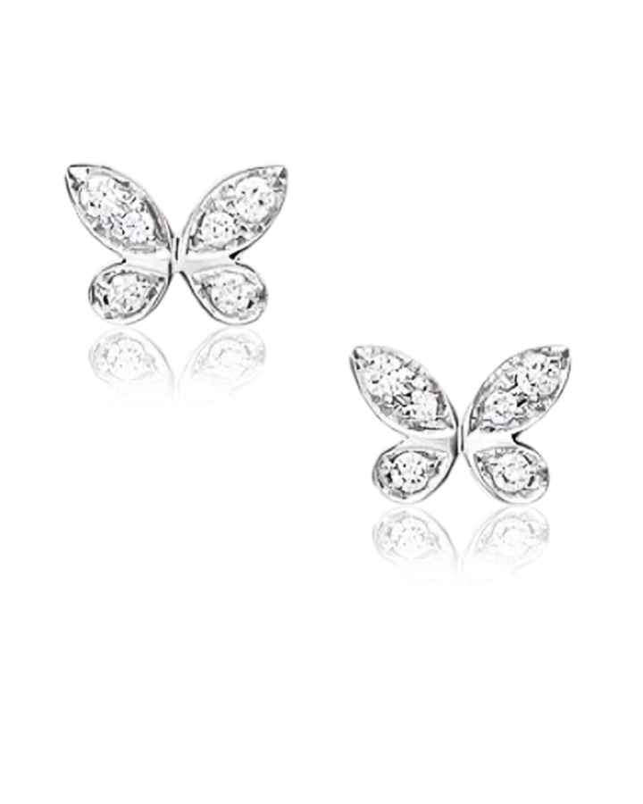 Серьги Graff Pavé Butterfly Diamond Petite Stud Earrings RGE1563