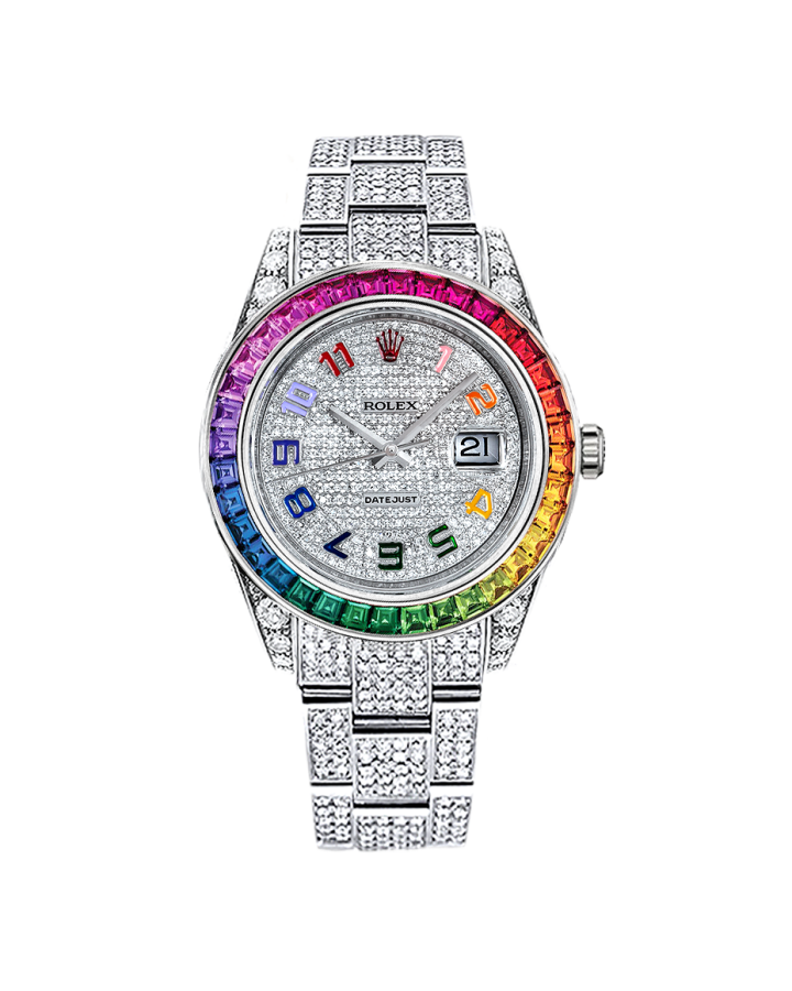 Часы Rolex DATEJUST Rainbow 