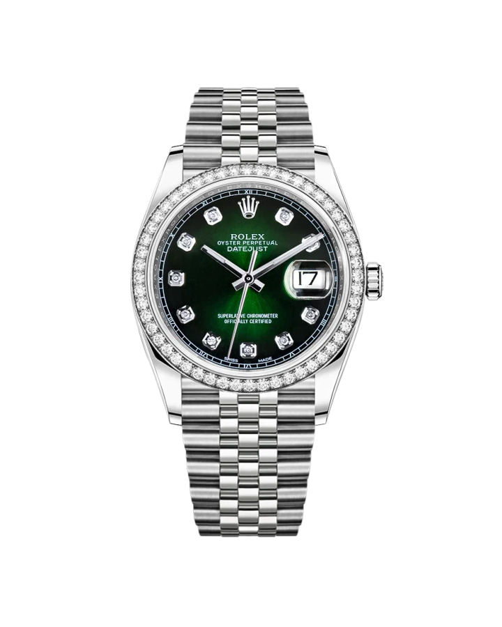 Часы Rolex Datejust 36mm Steel and White Gold Тюнинг 126200