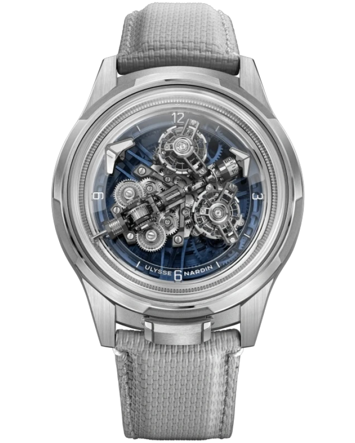 Часы Ulysse Nardin SUPER FREAK DOUBLE TOURBILON 2520-500LE-3A-BLUE/3A