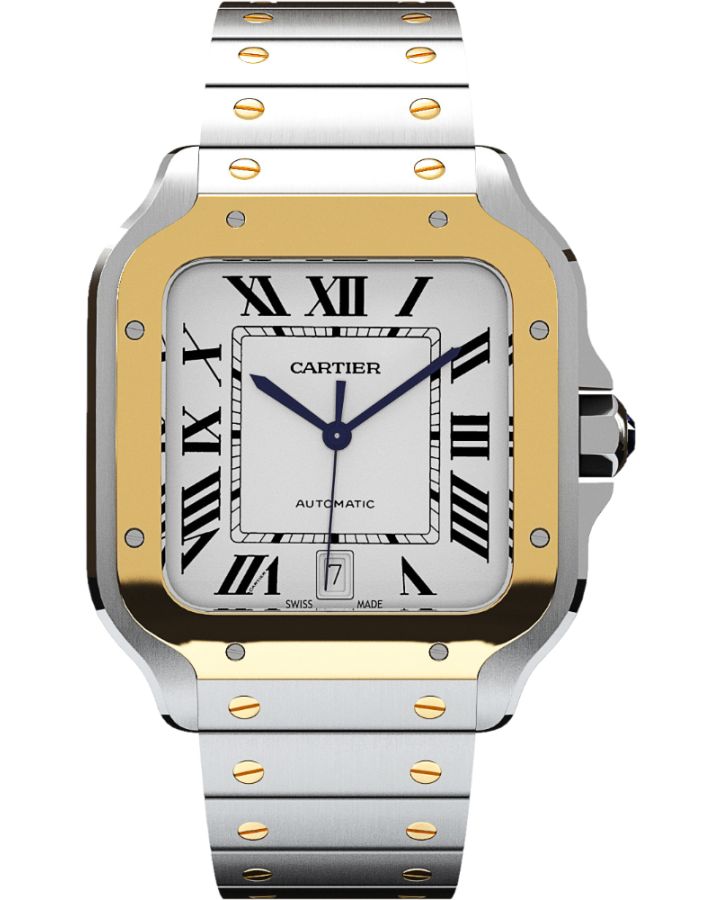 Часы Cartier SANTOS DE Большая модель