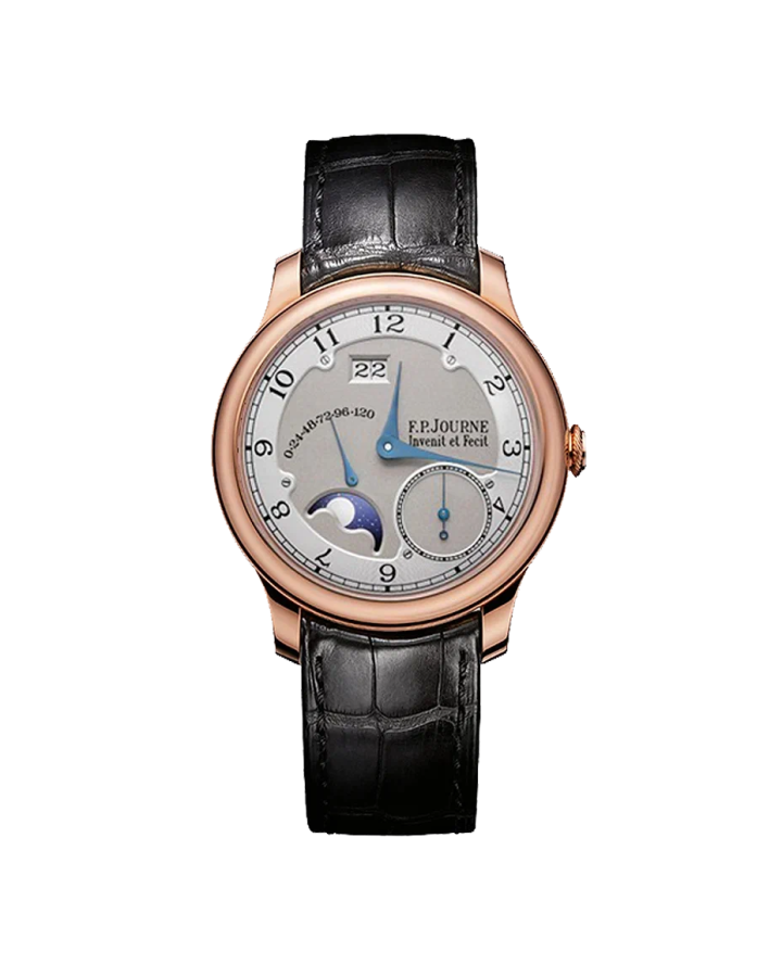 Часы F.P. Journe Octa Divine 38 RG-Silver-Croco