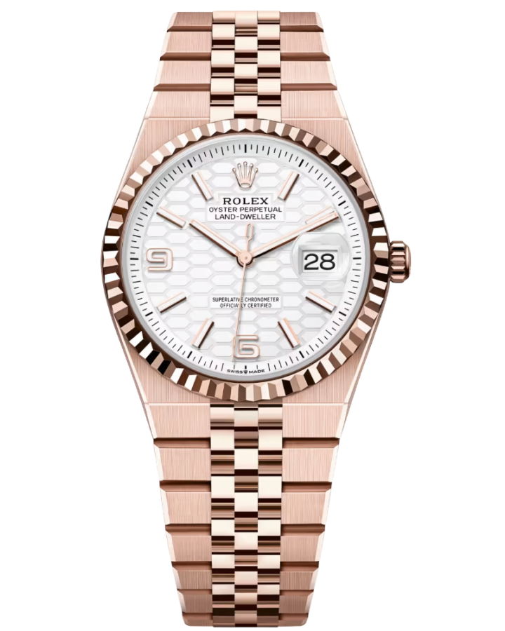 Часы Rolex LAND-DWELLER Rose gold 127235-0001