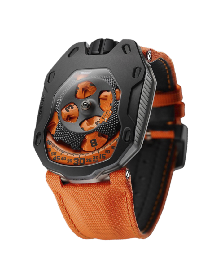 Часы Urwerk 105 collection 105 TA UR-105 TA Black Orange