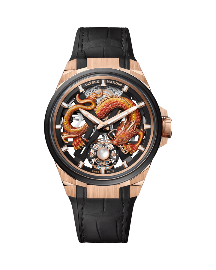 Часы Ulysse Nardin BLAST TOURBILLON DRAGON 1725-400-2A/1A
