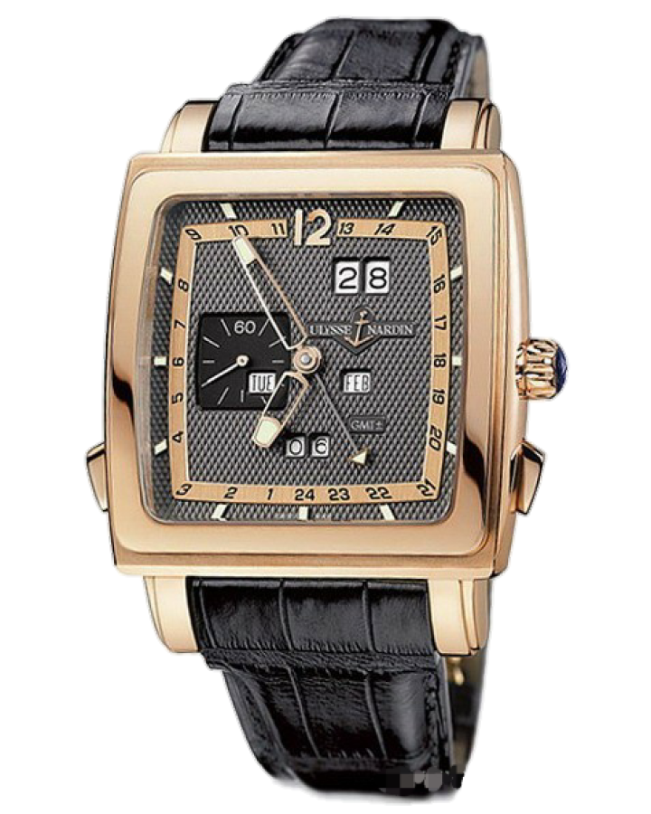 Часы Ulysse Nardin Classic Quadrato Dual Time Perpetual 326-90/69