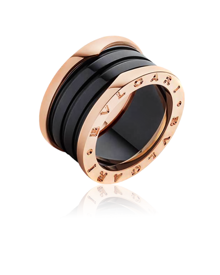 Кольцо BVLGARI B.ZERO1 ANELLO 345846.