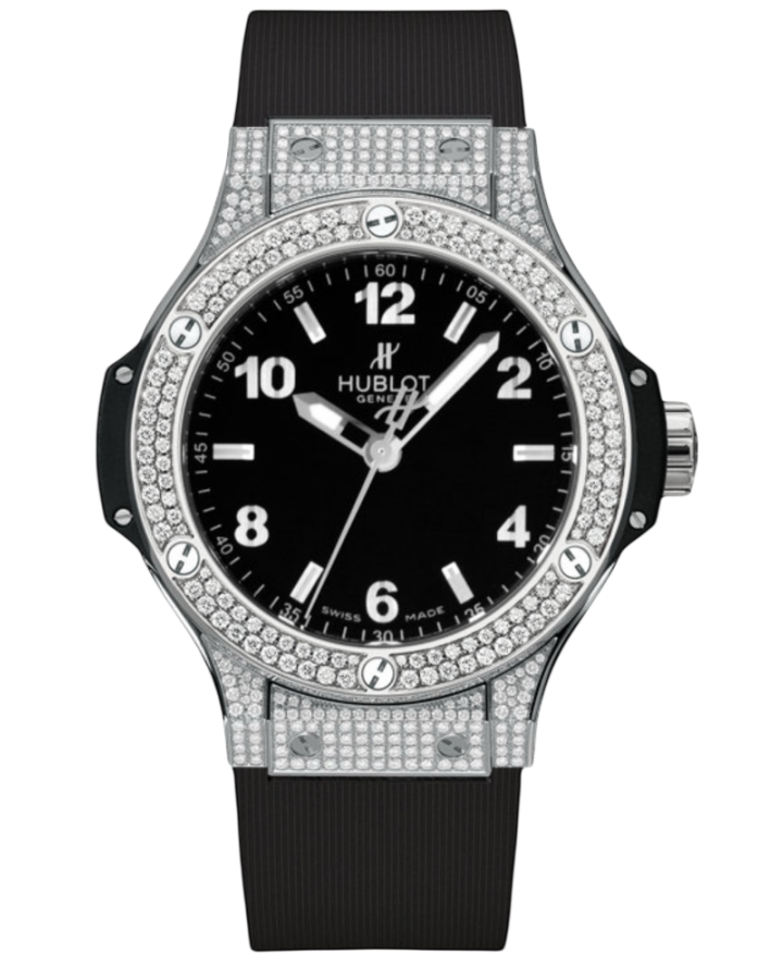 Часы Hublot Big Bang Steel Pave 38mm 361.SX.1270.RX.1704