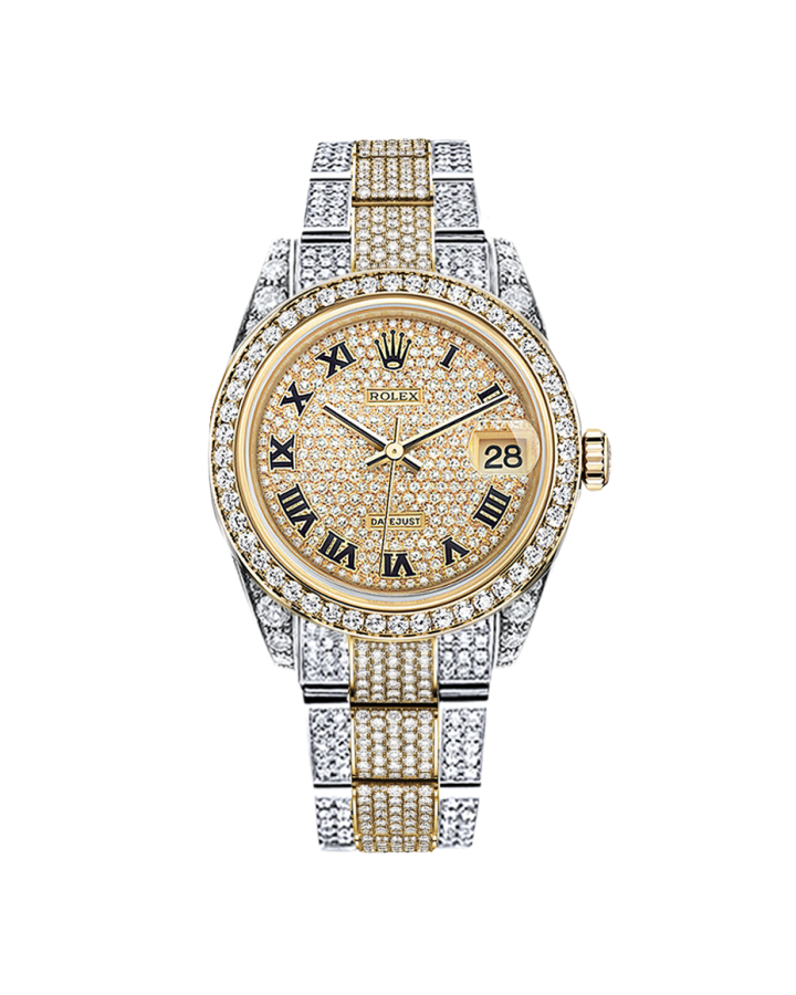 Часы Rolex DATEJUST DIAMONDS 36 MM 116203 ТЮНИНГ